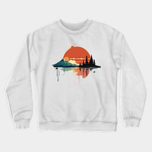 Mountain Sunrise Crewneck Sweatshirt